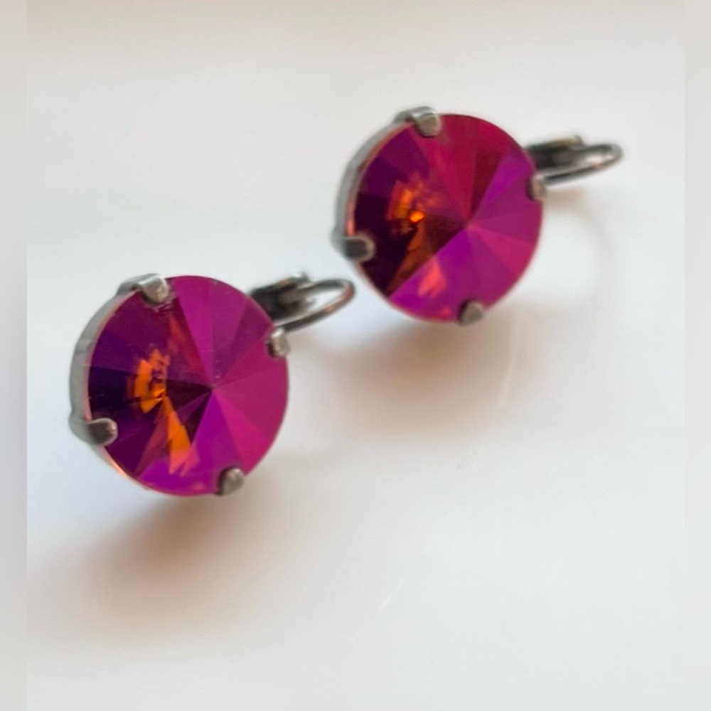 sabika | vienna pink drop earrings